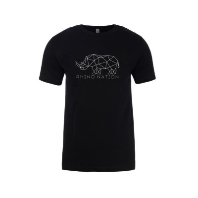 Rhino Nation Black Slim Tee Thumbnail